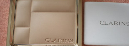 Clarins Ever Matte Powder Compacte Minerale  Matite et   Transparence 01
