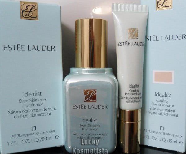 Мой подарок от Estee Lauder - Idealist Even Skintone Illuminator и Idealist Cooling Eye Illuminator
