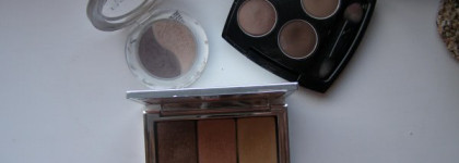 Коричневая гамма в моей косметичке