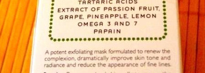 Маска c кислотами от REN.  Glycolactic Radiance Renewal Mask