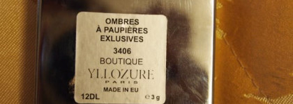 Тени Yllozure Ombres a Paupieres Exlusives оттенок № 3406 Boutique