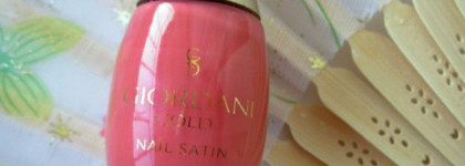 Встречаю осень вместе с Giordani Gold. Лак для ногтей с атласным блеском (тон Captivate/Коралловая роза) Oriflame