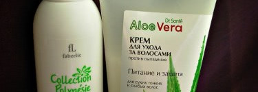 Бюджетные несмываемые средства для волос от Faberlic и Dr.Sante