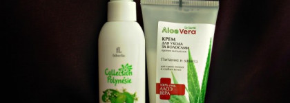 Бюджетные несмываемые средства для волос от Faberlic и Dr.Sante