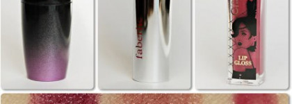 Сочные ягоды на любой вкус (Oriflame - Plum Vendom/Лидо; Faberlic - Сочная черешня; Avon - Seductive violet/Лиловый плен)