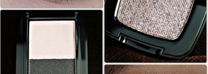 Тени для век: Avon 'Onyx Lustre Tri shadow' 'Onyx Quartz' и Л'Этуаль 'Fard a paupietres Сonfetti' #104