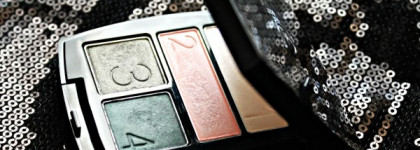 Тени для век Avon True colour eyeshadow quad 'Emerald Cut' (Изумрудные Грани)