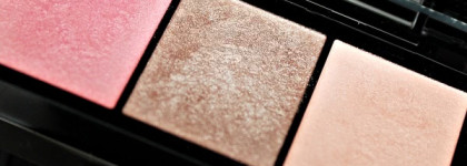 Тени-трио для век с шелковистой текстурой и эффектом сияния Shiseido Luminizing Satin Eye Color Trio RD711 Pink Sands (+ сравнение с Avon True Colour 'Pink Sands' Розовый Песок)