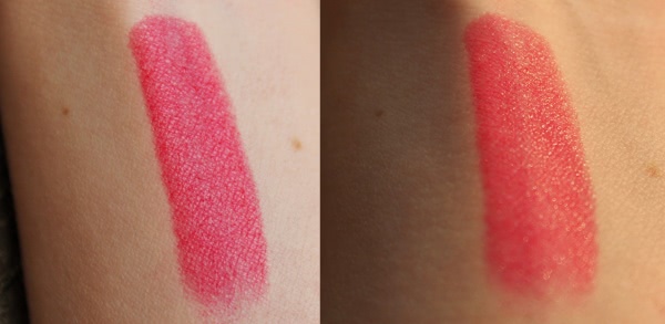 Мои новые помады: Oriflame Giordani Gold Iconic Lipstick SPF 15 (Pink Nude #30447, Raspberry Blush #30452)