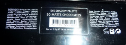 Палетка матовых теней Isa Dora Eye Shadow Palette - 50 Matte Chocolates