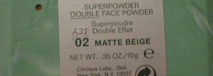 Отзыв о пудре Clinique Superpowder Double Face Powder оттенок 02 Matte Beige
