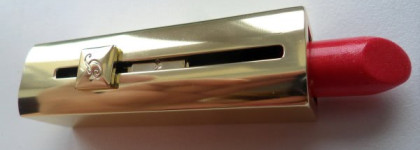 Клубничный сорбет на губах с Guerlain Shine Automatique 263:  A LA Parisienne