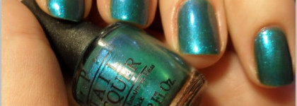 OPI Austin-Tatious Turquoise  - моя дерзкая бирюза