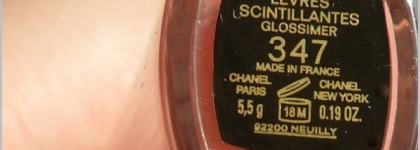 Самый нежный рождественский блеск - Chanel Levres Scintillantes #347 Allegorie