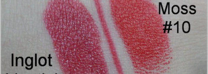 Inglot Lipstick #132 & Inglot Soft Precision Lipliner #58