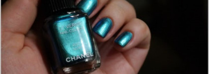 Лето, солнце и Chanel Le Vernis Nail Colour #657 Azure
