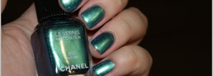 Лето, солнце и Chanel Le Vernis Nail Colour #657 Azure