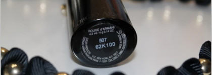 Помада в чёрном футляре - Giorgio Armani Rouge D'armani Lipstick №507