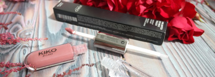 Kiko Double Touch Lipstick 120 Rosy Mauve - стойкая жидкая помада