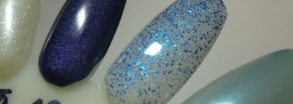 Идея для праздничного маникюра с лаком Ciate mini Glass Slipper