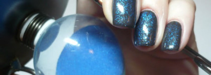 Идея для праздничного маникюра с лаком Ciate mini Glass Slipper