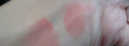 Кремовые румяна MAC и Illamasqua, сравнение похожих цветов