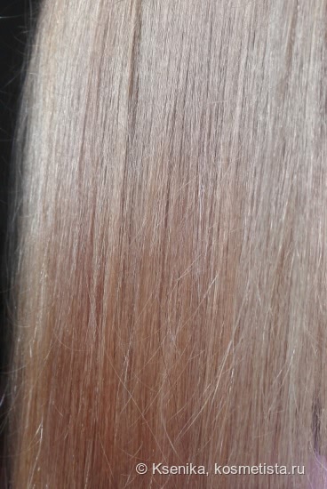 Тонирование волос тон в тон с L'oreal Dia Light 10.21 Iced Sorbet Milkshake