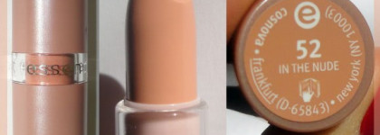Essence Lipstick #52 In The Nude - неплохой и непритязательный нюд на лето