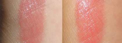 Коралл на губах с L'oreal Rouge Caresse #301 Dating Coral