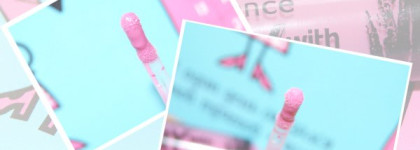 Новая одежка для губ -  Essence Stay with me longlasting lipgloss 05 I like cotton candy