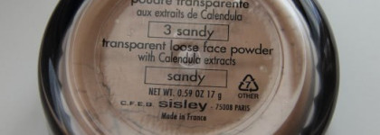 И не друг, и не враг, а так  - Sisley Transparent Loose Face Powder #3 sandy