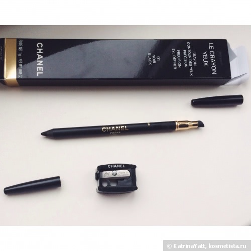 Chanel Le Crayon Yeux Precision Eye Definer 01 Noir Black