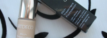 Artdeco Rich Treatment Foundation № 10 или возвращение тональных кремов в мою косметичку