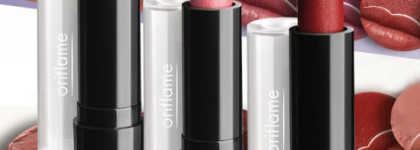 Помады от Oriflame 100% цвета" оттенки Vintage Rose и Vintage Nude