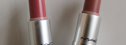 Мои матовые помадки от M.A.C Please me А59 и Honey Love А19