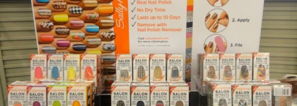 Педикюр с Sally Hansen Salon Effects