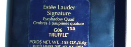 Мои любимчики Estee Lauder Signature Eyeshadow Quad G 06 Truffle