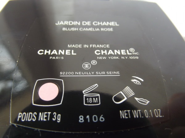 Румяна-хайлайтер Chanel Jardin De Chanel Blush Camelia Rose