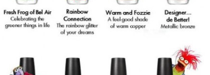 OPI Muppets Nail Polish Collection 2011. Ноябрь 2011 года