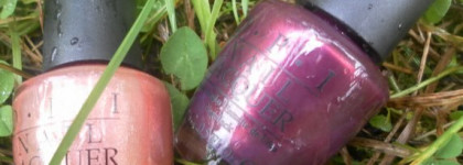 2 лака OPI - они разные и оба мои