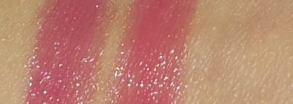 2 помадки - акробатки (Estee Lauder Pure Color № 303 Crystal Pink и Shiseido Perfect Rouge Tender Sheer № RS 326)