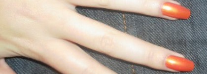 Осеннее солнце на моих ногтях