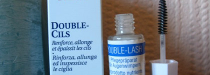 Моя попытка сделать ресницы лучше с  Mavala double-lash. Фотосравнение "До и после"