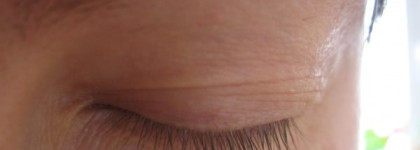 Моя попытка сделать ресницы лучше с  Mavala double-lash. Фотосравнение "До и после"