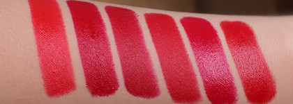 Тестирую красные тона помад Nyx