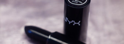 Чёрная помада - NYX Round Lipstick "Penelope"