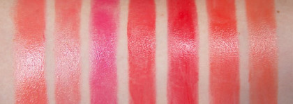 Сравнительно-обзорный пост кошкопомад TonyMoly Cat Chu Wink Lip Stick #1,2,3,4,5,6,7