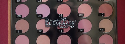 Профессиональная палитра сухих румян для макияжа El Corazon Professional Compact Blush Delicious make-up