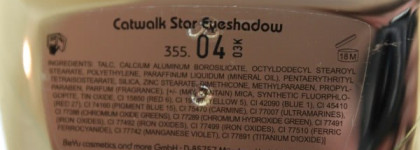 Be Yu Тени для век  Catwalk Star Trio  № 04 Natural Business Shades и любимая помада с блеском от Maybelline