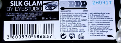 Тени для век  Maybelline EyeStudio Quadro №10